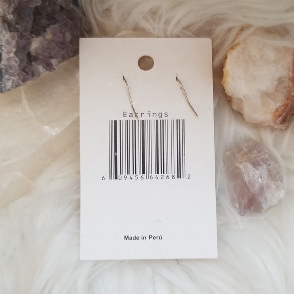 Boho Tree of Life Earrings Blue Purple Green - Picture 4 of 4